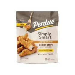 Perdue Simply Smart Lightly Breaded Frozen Chicken Strips - 22oz