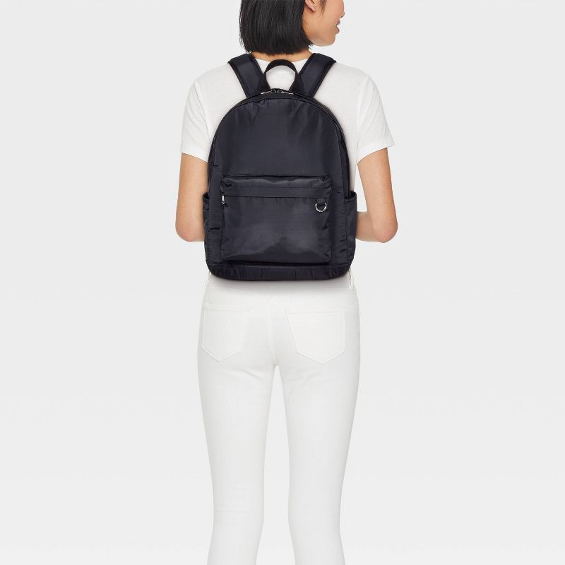 slide 2 of 5, Nylon Collegiate Dome Backpack - Wild Fable™ Black, 1 ct