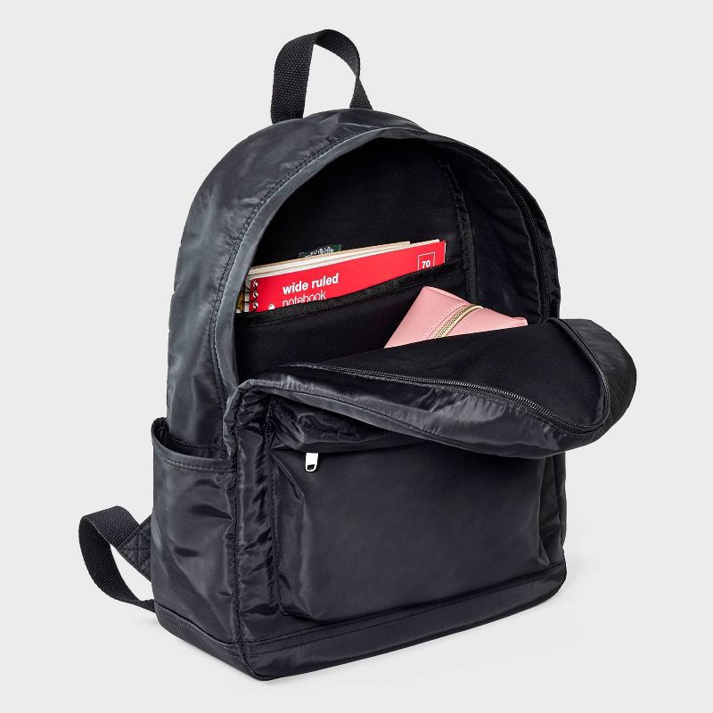 slide 4 of 5, Nylon Collegiate Dome Backpack - Wild Fable™ Black, 1 ct