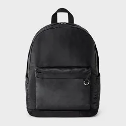 Nylon Collegiate Dome Backpack - Wild Fable™ Black