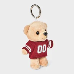 Game Day Bear Bag Charm - Wild Fable™ Maroon