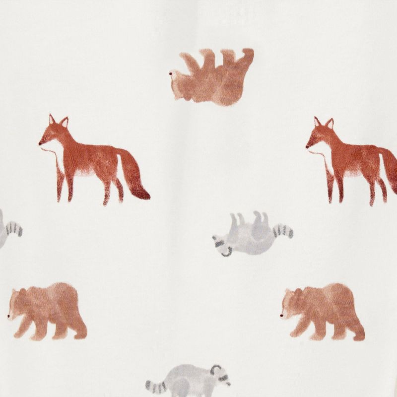 slide 3 of 5, Carter's Just One You® Baby Wilderness Animals Sleep N' Play - Cream 3M, 1 ct