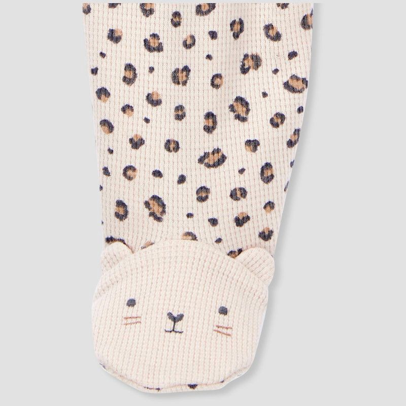 slide 4 of 5, Carter's Just One You® Baby Girls' Cheetah Printed Sleep N' Play - Pink 6M, 1 ct