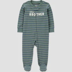 Carter's Just One You® Baby Boys' Little Brother Sleep N' Play - Green 6M