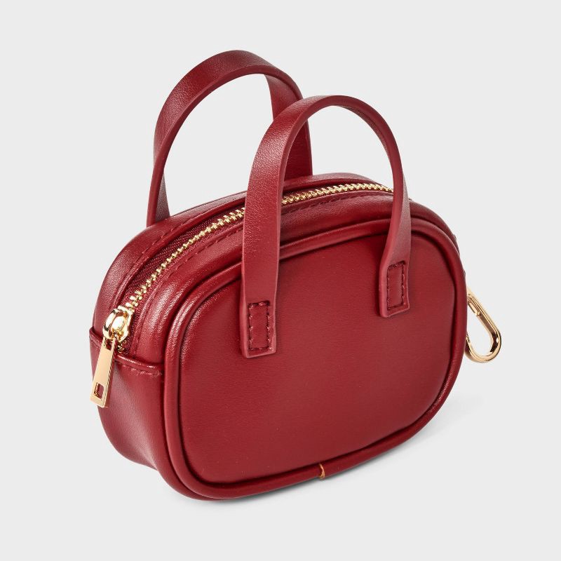 slide 2 of 5, Mini Satchel Bag Charm - A New Day™ Red, 1 ct
