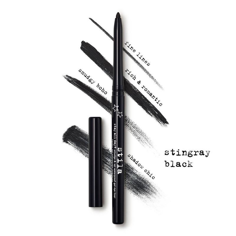 slide 6 of 12, Stila Stay All Day Smudge & Set Eyeliner - Stingray Black - 0.01oz - Ulta Beauty, 0.01 oz