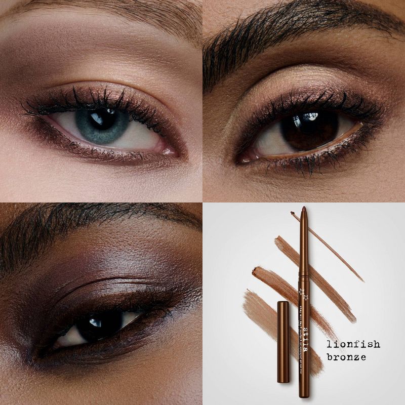 slide 4 of 12, Stila Stay All Day Smudge & Set Eyeliner - Lionfish Bronze - 0.01oz - Ulta Beauty, 0.01 oz