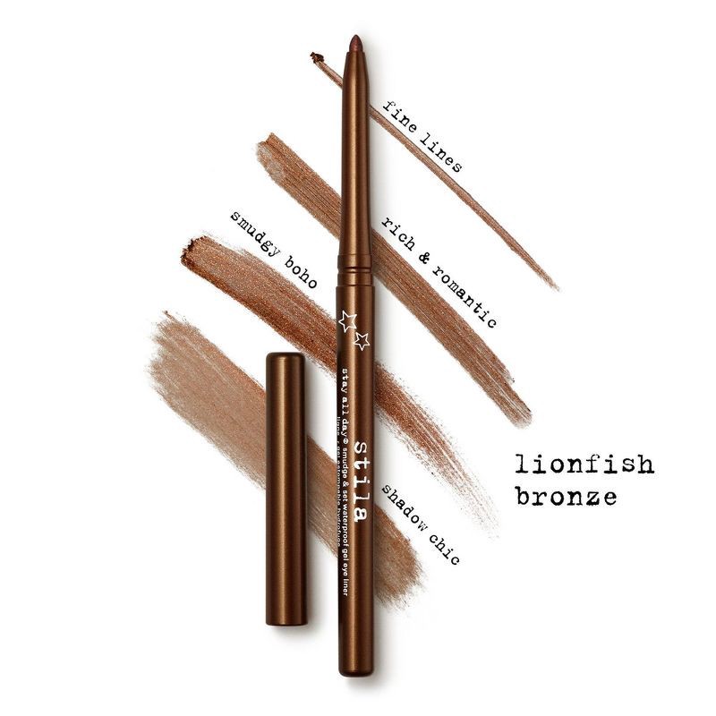 slide 6 of 12, Stila Stay All Day Smudge & Set Eyeliner - Lionfish Bronze - 0.01oz - Ulta Beauty, 0.01 oz