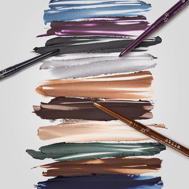 slide 12 of 12, Stila Stay All Day Smudge & Set Waterproof Eyeliner - Damsel Dark Brown - 0.01oz - Ulta Beauty, 0.01 oz