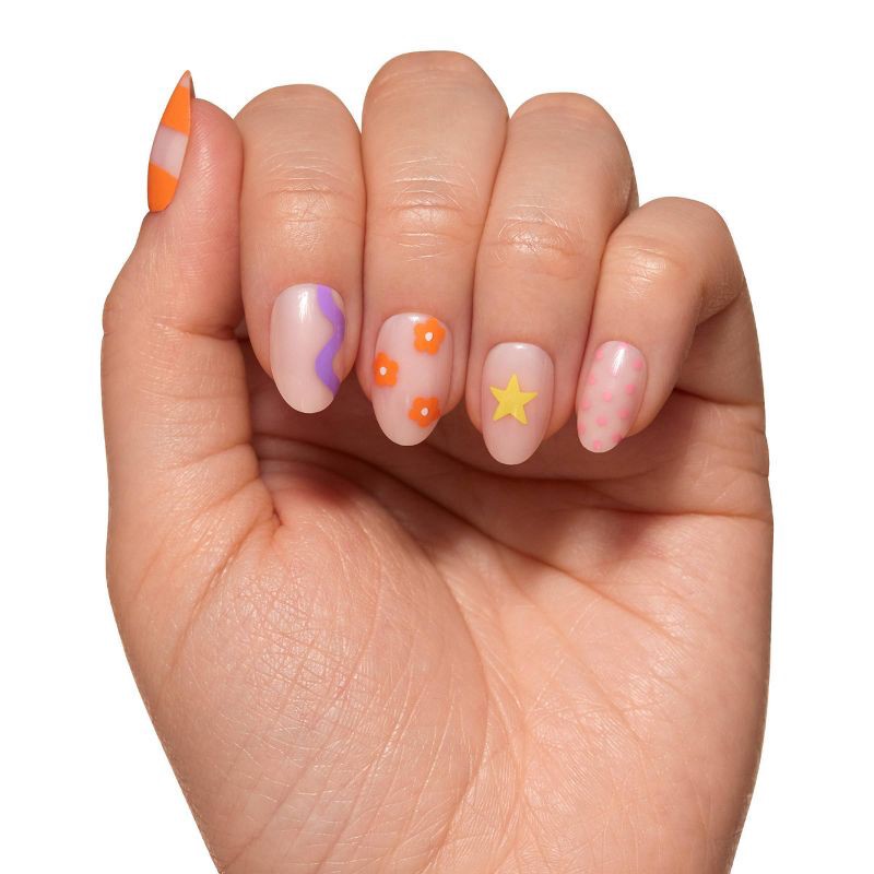 slide 5 of 5, Glamnetic Wild Child Press-On Nails - 30ct - Ulta Beauty, 30 ct