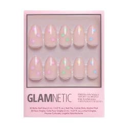 Glamnetic Full Bloom Press-On Nails - 30ct - Ulta Beauty: Gloss Finish, Almond Shape, ABS Material