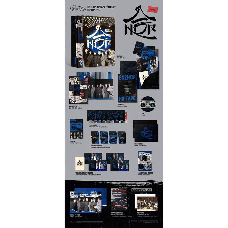 slide 3 of 3, Universal Music Group STRAY KIDS - HOP (HIPTAPE VER.) (CD), 1 ct