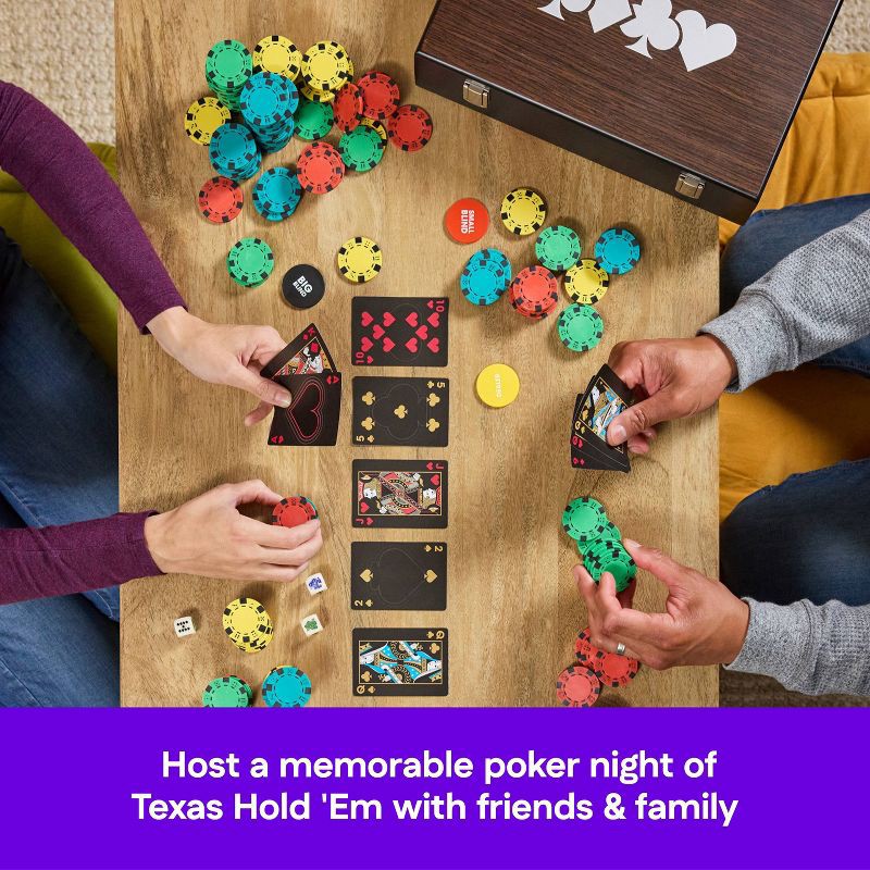 slide 4 of 7, Spin Master Games Game Gallery Deluxe 200-Piece Poker Set, 1 ct