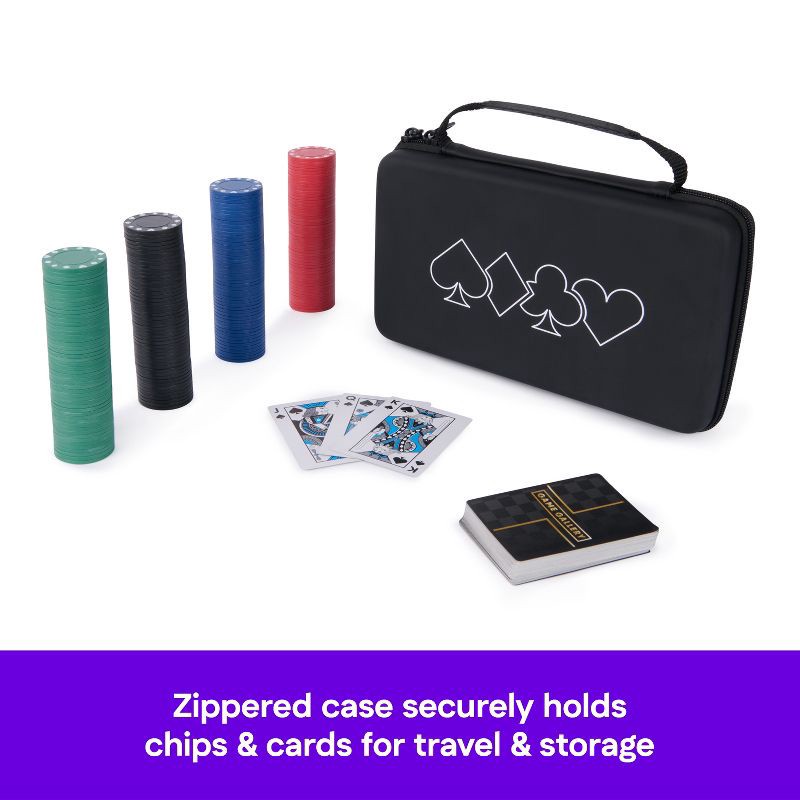 slide 2 of 6, Spin Master Games Game Gallery 200pc Poker Set, 200 ct