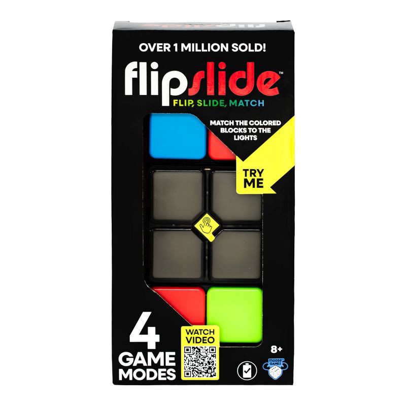 slide 1 of 12, Moose Games FlipSlide Electronic Handheld Game, 1 ct