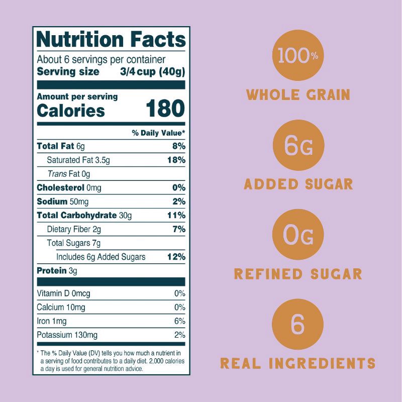 slide 3 of 6, Seven Sundays Little Crispies Honey Almond Gluten Free Breakfast Cereal - 8oz, 8 oz