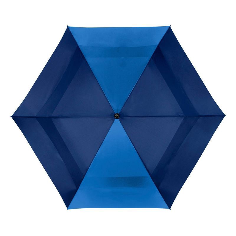 slide 2 of 3, ShedRain Vortex 62 in Golf Umbrella - Navy/Ocean: Auto-Open, Solid Pattern, Plastic Handle, Polyester Shell, 39" Length, 1 ct