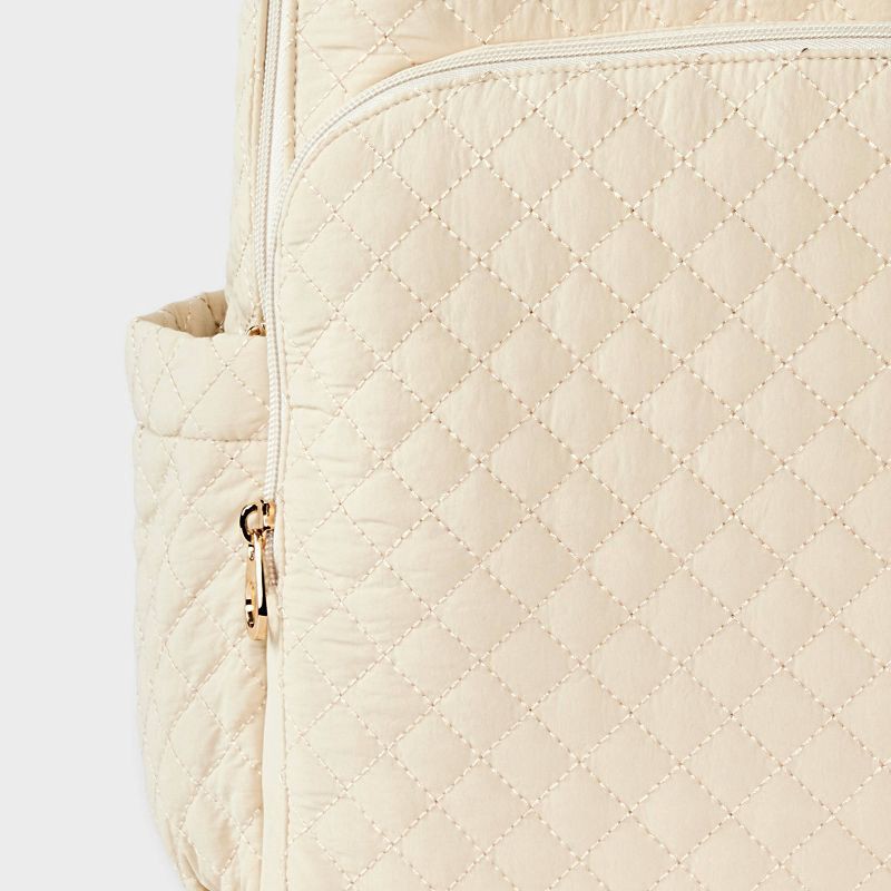 slide 5 of 6, Quilted Dome Backpack - Universal Thread™ Tan, 1 ct