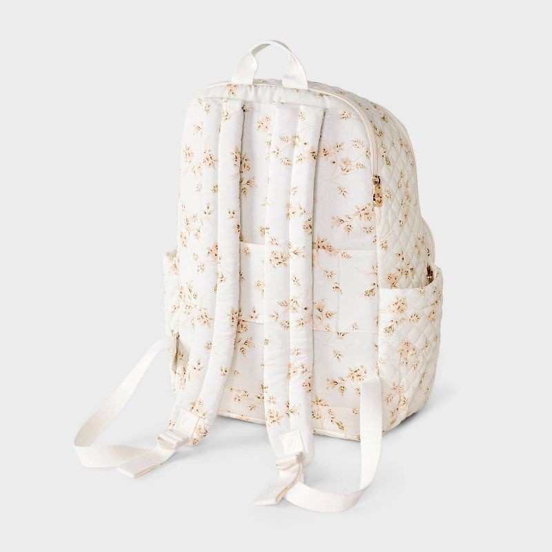 slide 5 of 6, Quilted Dome Backpack - Universal Thread™ Ivory, 1 ct