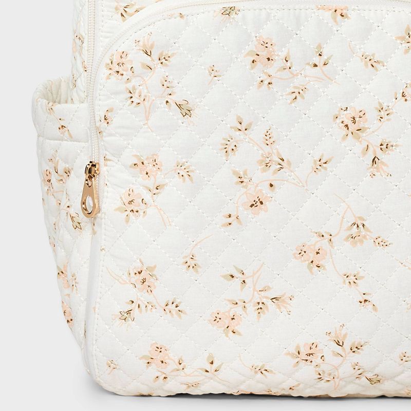 slide 6 of 6, Quilted Dome Backpack - Universal Thread™ Ivory, 1 ct