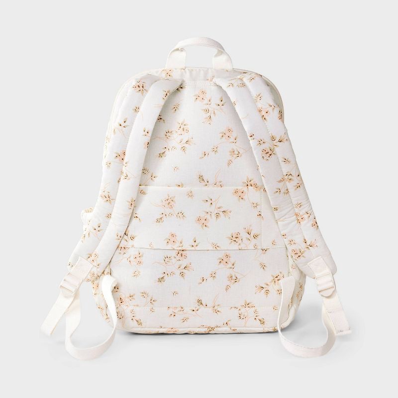 slide 4 of 6, Quilted Dome Backpack - Universal Thread™ Ivory, 1 ct