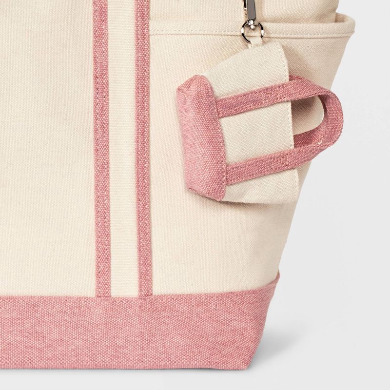 slide 2 of 6, Collegiate Tote Bag - Universal Thread™ Pink, 1 ct