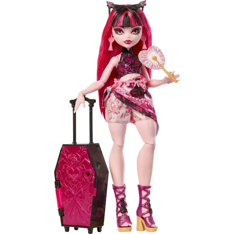 slide 2 of 6, Monster High Skulltimate Secrets Gore-geous Oasis Playset, Draculaura Doll and Accessories, 1 ct