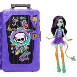 Monster High Skulltimate Secrets Gore-geous Oasis Playset, Jinafire Long Doll and Accessories