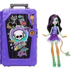 Monster High Skulltimate Secrets Gore-geous Oasis Playset, Jinafire Long Doll and Accessories
