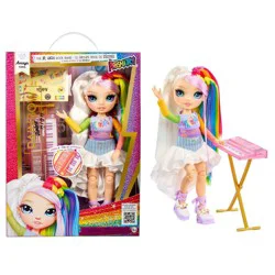 Rainbow High Jr High Rock Band - Amaya, Rainbow 9" Fashion Doll with Keyboard and Stickers