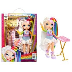 Rainbow High Jr High Rock Band - Amaya, Rainbow 9" Fashion Doll with Keyboard and Stickers
