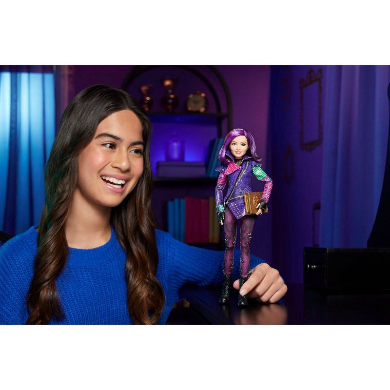 slide 2 of 6, Disney Descendants Mal Isle of the Lost Anniversary Doll with Movie-Inspired Outfit & Accessory, 1 ct