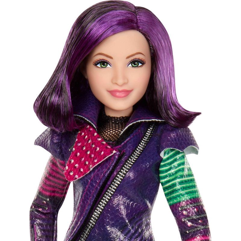 slide 3 of 6, Disney Descendants Mal Isle of the Lost Anniversary Doll with Movie-Inspired Outfit & Accessory, 1 ct