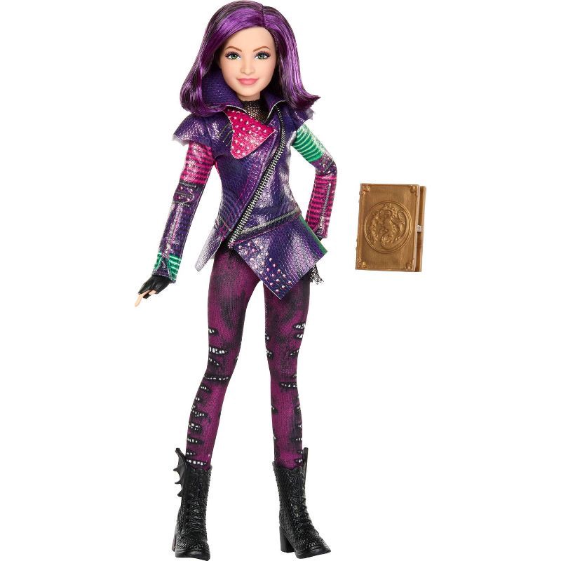 slide 6 of 6, Disney Descendants Mal Isle of the Lost Anniversary Doll with Movie-Inspired Outfit & Accessory, 1 ct