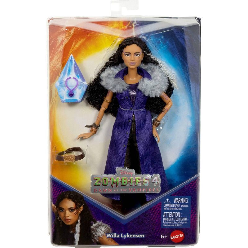 slide 6 of 6, Disney Zombies 4: Dawn of the Vampires Willa Lykensen Doll with Movie-Inspired Outfit & Accessories, 1 ct