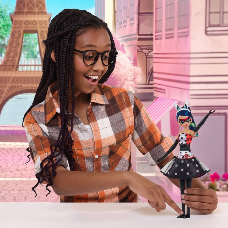 slide 4 of 8, Miraculous Hero Switch Ladybug Doll, 1 ct