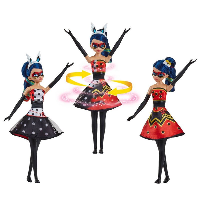 slide 1 of 8, Miraculous Hero Switch Ladybug Doll, 1 ct