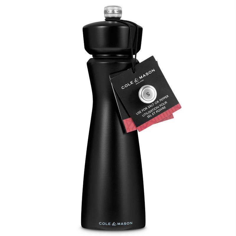 slide 12 of 13, Cole & Mason Kenton Salt and Pepper Grinder Matt Black, 1 ct