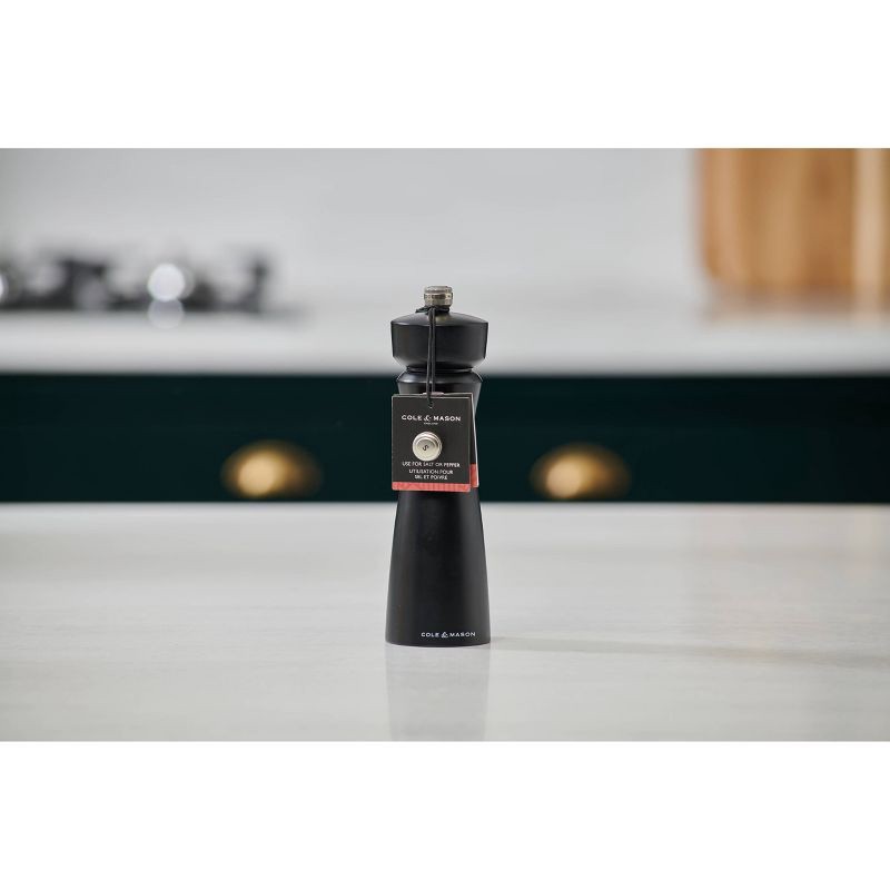 slide 13 of 13, Cole & Mason Kenton Salt and Pepper Grinder Matt Black, 1 ct