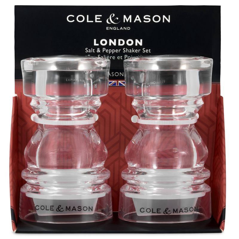 slide 7 of 10, Cole & Mason Mini London Salt and Pepper Shakers Set, 1 ct