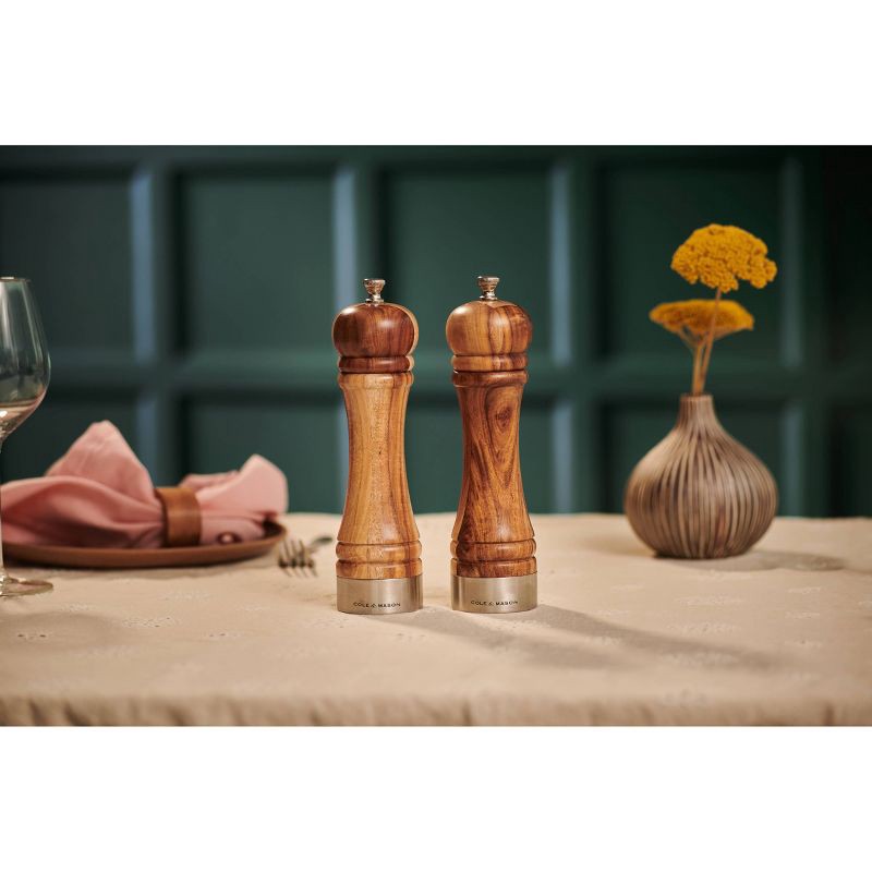 slide 2 of 7, Cole & Mason Camden Acacia Salt and Pepper Grinder, 1 ct