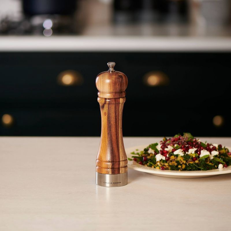 slide 7 of 7, Cole & Mason Camden Acacia Salt and Pepper Grinder, 1 ct