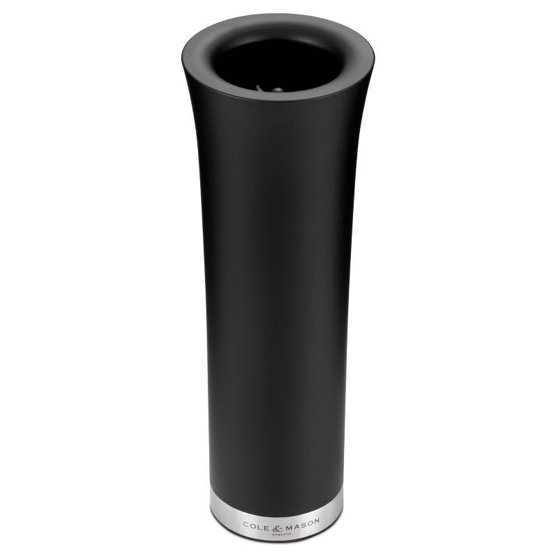 slide 1 of 6, Cole & Mason Electric Gravity Salt and Pepper Grinder Black, 1 ct
