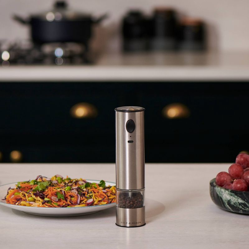 slide 2 of 9, Cole & Mason Electric Battersea Salt and Pepper Grinder, 1 ct