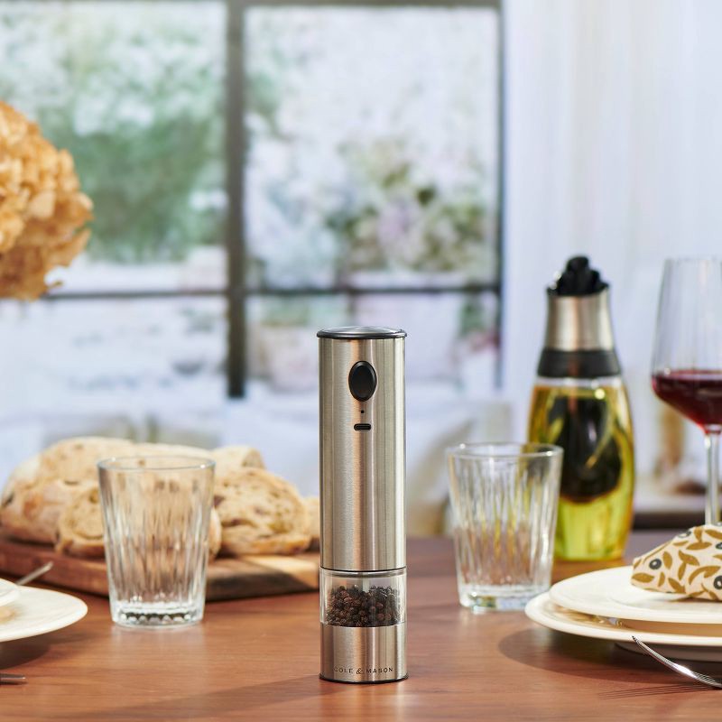 slide 9 of 9, Cole & Mason Electric Battersea Salt and Pepper Grinder, 1 ct