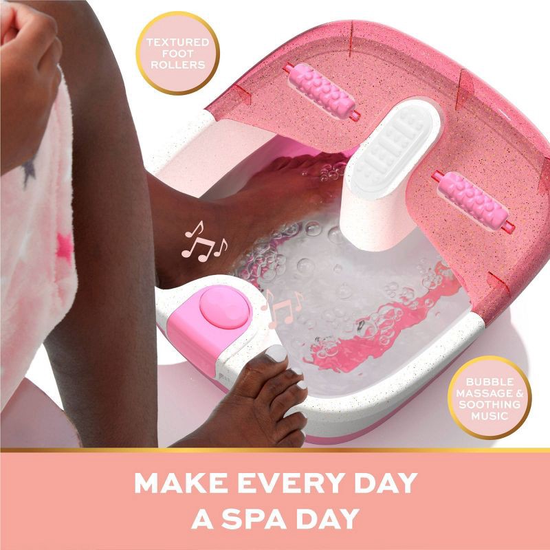 slide 2 of 5, FAO Schwarz Bubble Spa Foot Bath, 1 ct