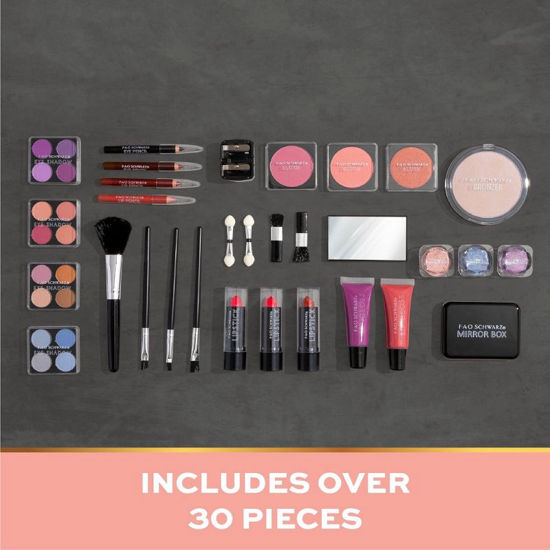 slide 3 of 6, FAO Schwarz 33pc Ultimate Makeup Artist Kit, 33 ct
