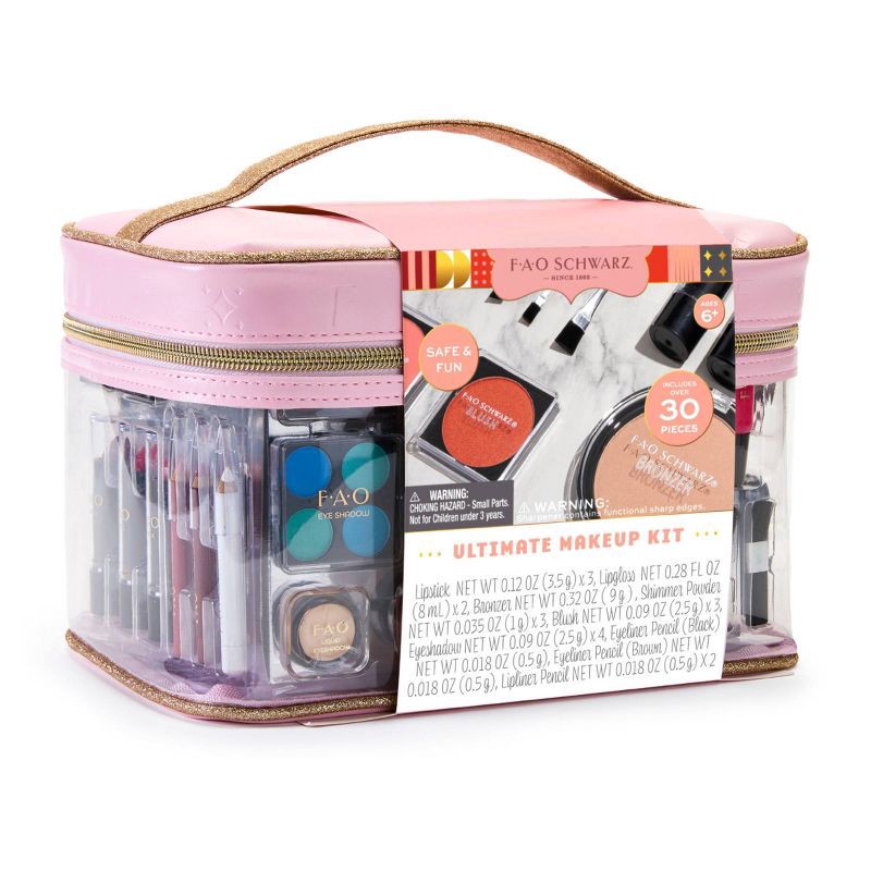slide 5 of 6, FAO Schwarz 33pc Ultimate Makeup Artist Kit, 33 ct