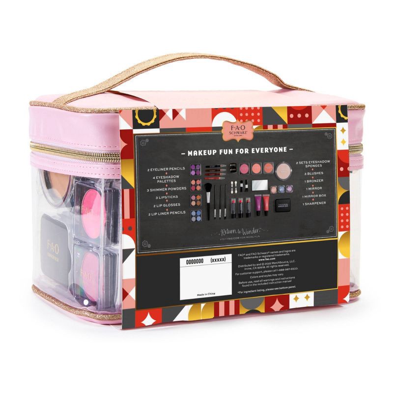 slide 6 of 6, FAO Schwarz 33pc Ultimate Makeup Artist Kit, 33 ct