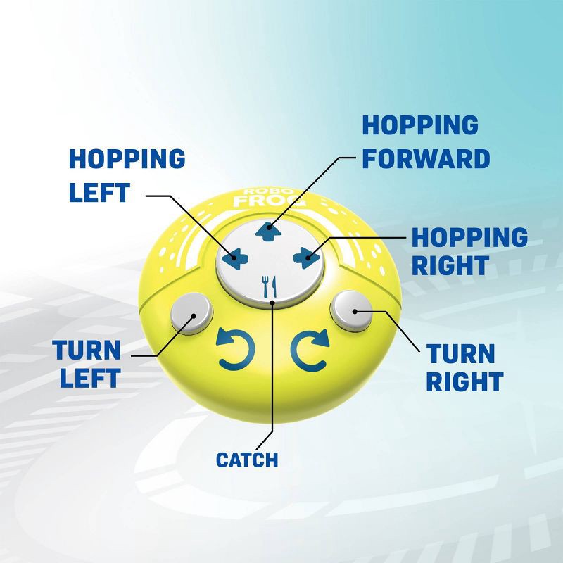 slide 4 of 7, Silverlit ROBO FROG Interactive Remote Control Toy with Tongue Flick Action, Catch Coins Game, Sound Effects and Target Board, 1 ct